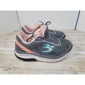 Gdefy‎ Gravity Defyer Mighty Walk Women's Size 7.5 Pain Relief Shoes Gray Pink